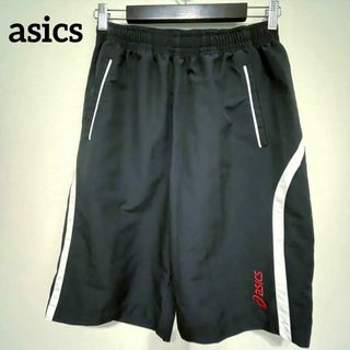 アシックス(asics)のK706 asics アシックス 短パン 黒 ポリエステル100% スポーツ(その他)