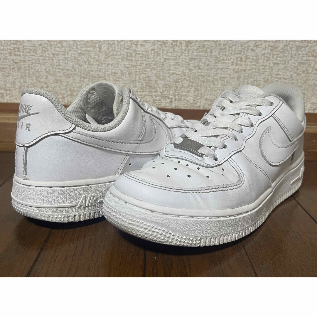 NIKE WMNS AIR FORCE 1 07 "WHITE" 24.0cm