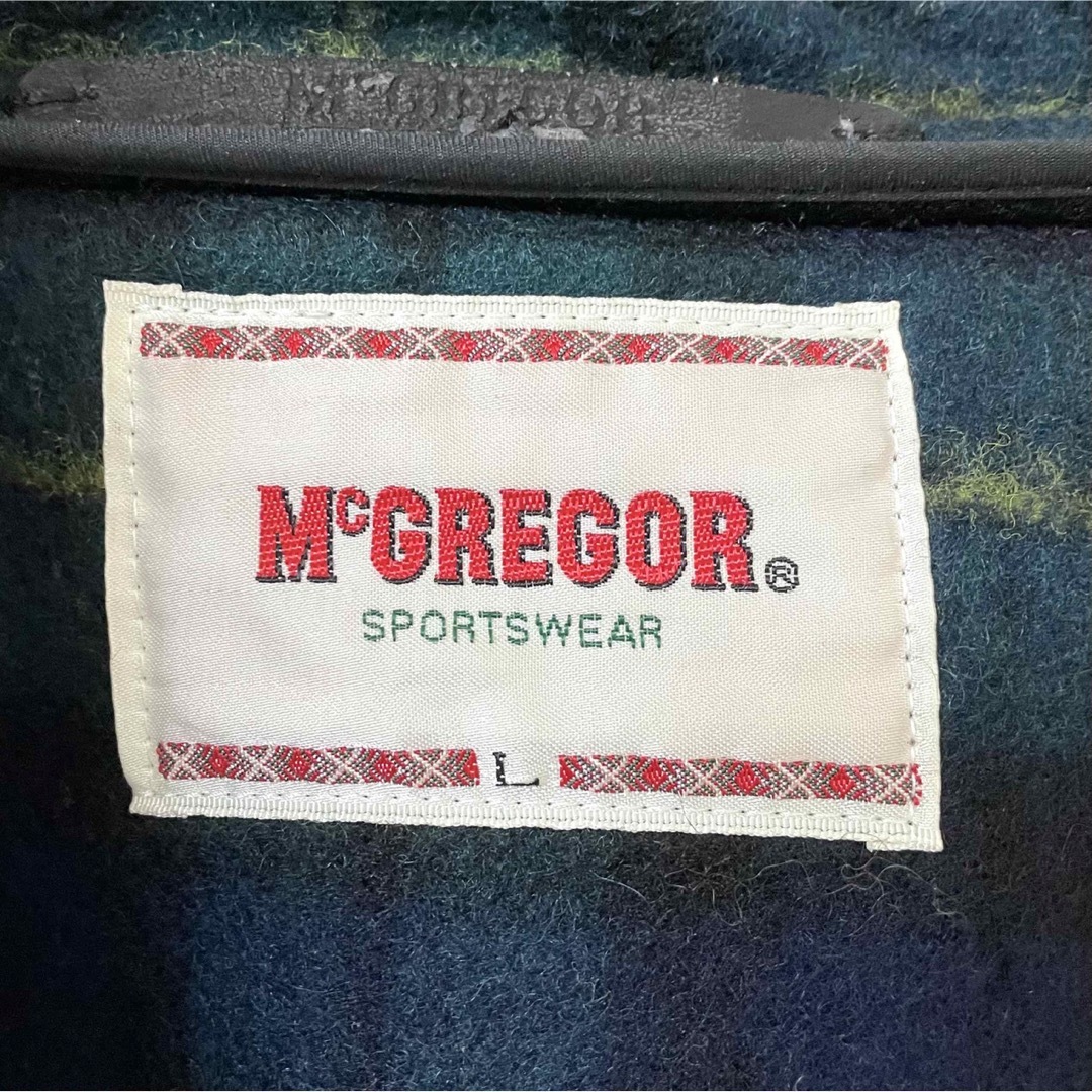 McGREGOR マックレガー ダッフルコート ロング ブラック フード 黒 L 4