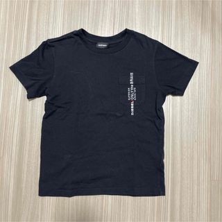 ディーゼル(DIESEL)のDIESEL/ポケットロゴ×ブラックT/8Y(Tシャツ/カットソー)