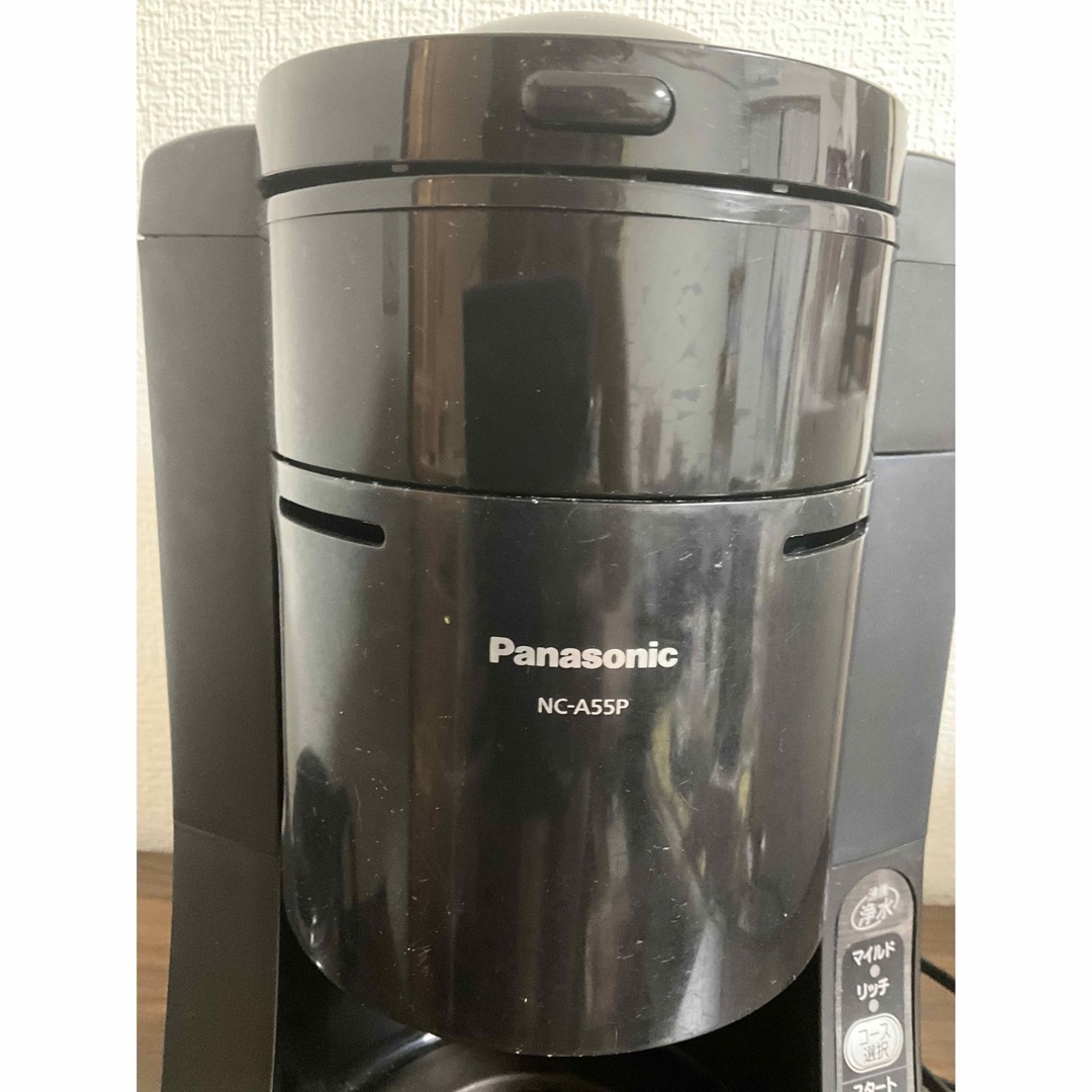 Panasonic - 準ジャンク品 NC-A55P パナソニック全自動コーヒー