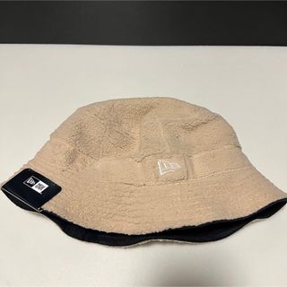 ニューエラー(NEW ERA)の新品NEW ERA ニューエラ リバーシブル ボア ロゴ バケットハット 帽子(ハット)