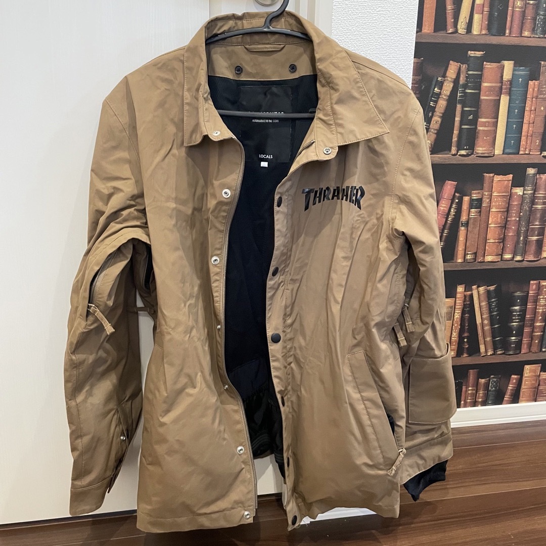 THRASHER - AA HARDWEAR ダブルエー スラッシャー コーチジャケットの