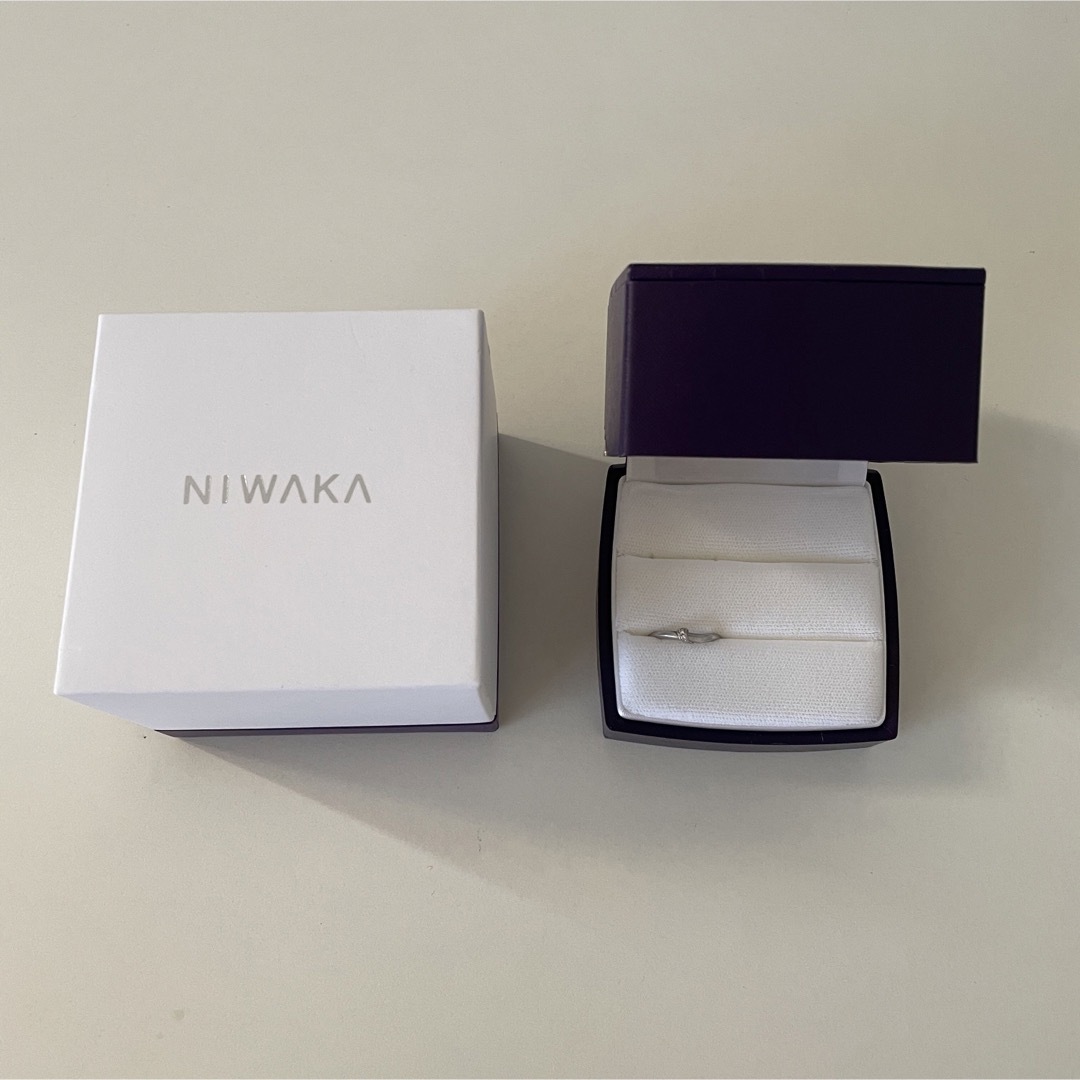 NIWAKA 結婚指輪 結 7.5号