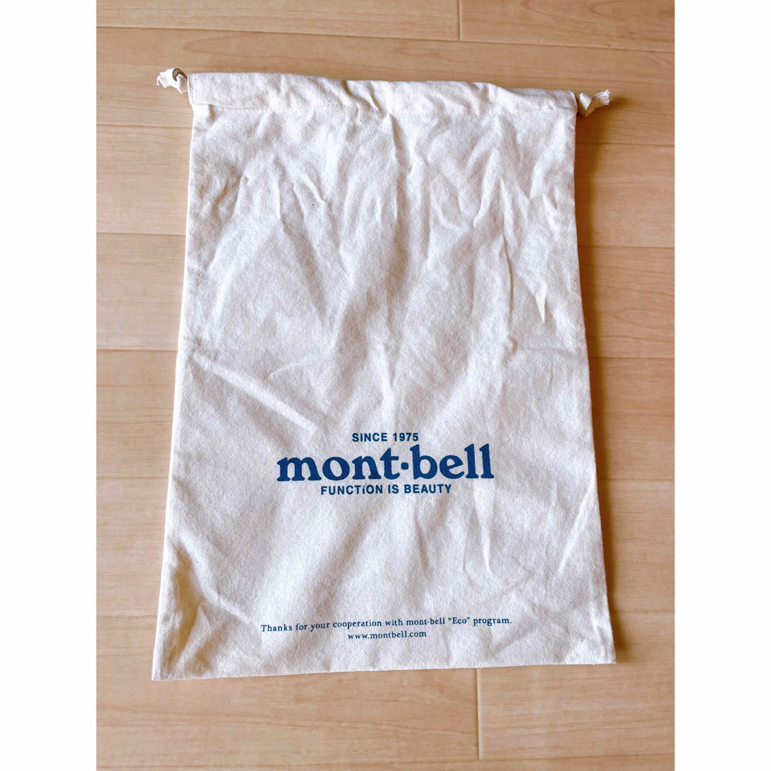 mont bell(モンベル)のmont-bell モンベル　巾着袋　紙袋 レディースのバッグ(ショップ袋)の商品写真