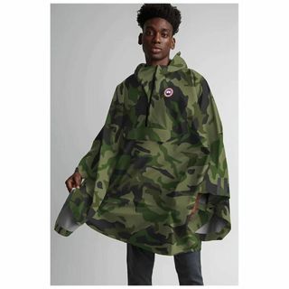 カナダグース(CANADA GOOSE)の新品タグ付き　カナダグース　フィールドポンチョ　カモフラージュプリント　Fサイズ(ポンチョ)