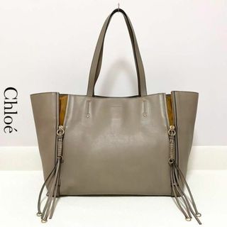 ⭐極美品 Chloe クロエ 革 ハンドバッグ トート ショルダー レザー 赤