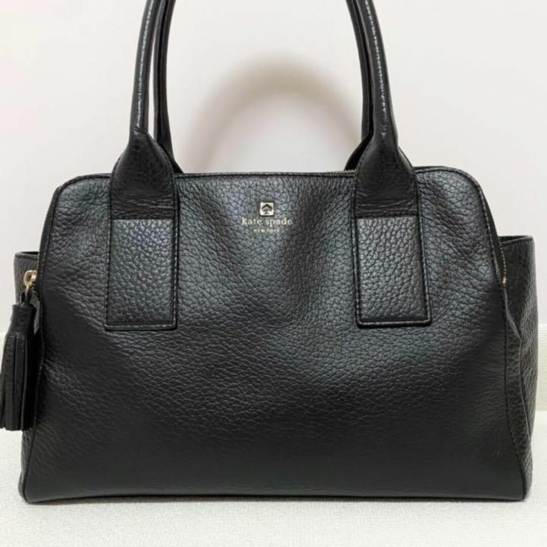 kate spade new york 本革 レザー ショルダー トートバッグ 6