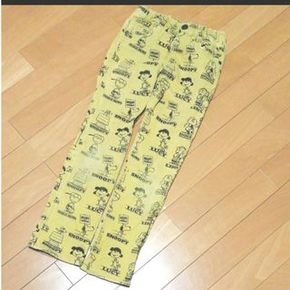 エフオーキッズ(F.O.KIDS)のF.O.KIDS★ロングパンツ★130cm 長ズボン　スヌーピー柄　黄土色(パンツ/スパッツ)