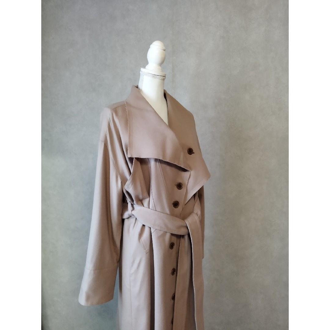 AKIRA NAKA　belted coat