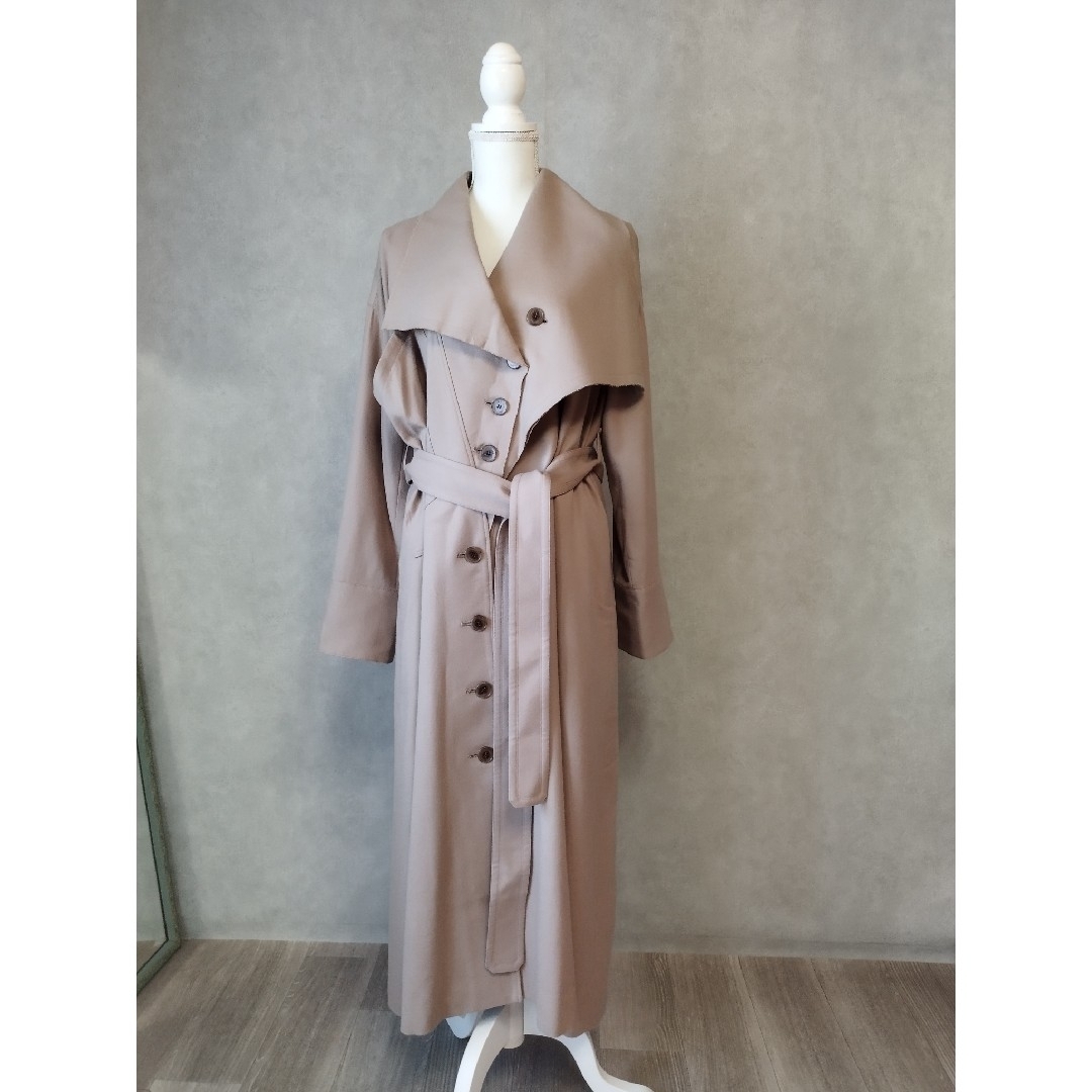 AKIRA NAKA　belted coat