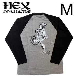 ヘックスアンチスタイル(HEX ANTISTYLE)の未使用 HEXANTISTYLE  ヘックス ラグランT ロンT 長袖(Tシャツ/カットソー(七分/長袖))