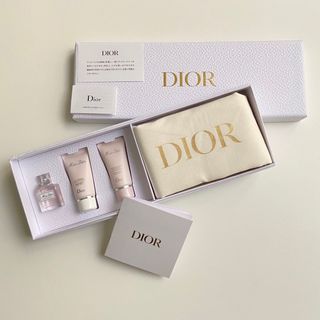 クリスチャンディオール(Christian Dior)の【新品】Miss DIOR ミスディオール　会員バースデーギフト　トラベルセット(ボディクリーム)