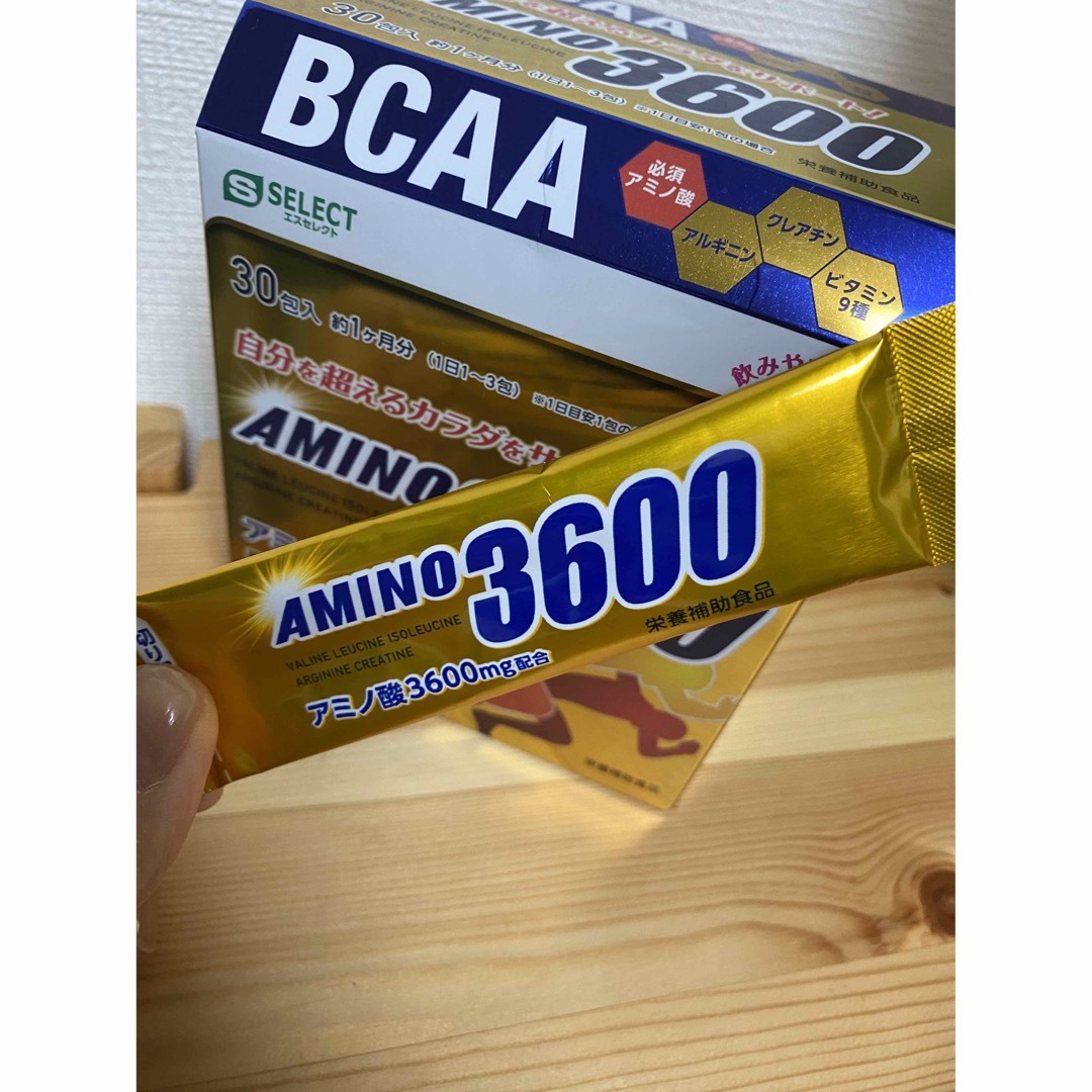 味の素(アジノモト)のエスセレクト アミノ3600 23包 アミノ酸 BCAA 食品/飲料/酒の健康食品(アミノ酸)の商品写真