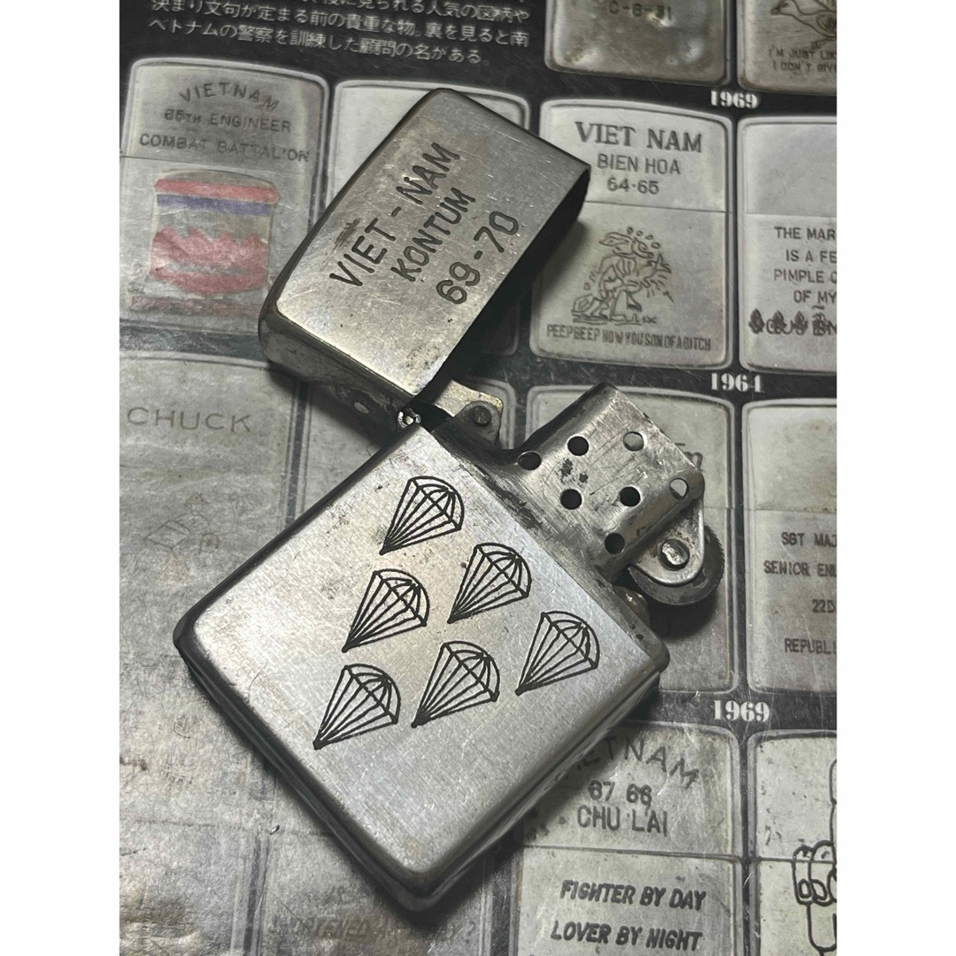 【ベトナムZIPPO】本物 1969年製ベトナムジッポー ヴィンテージ「MP」