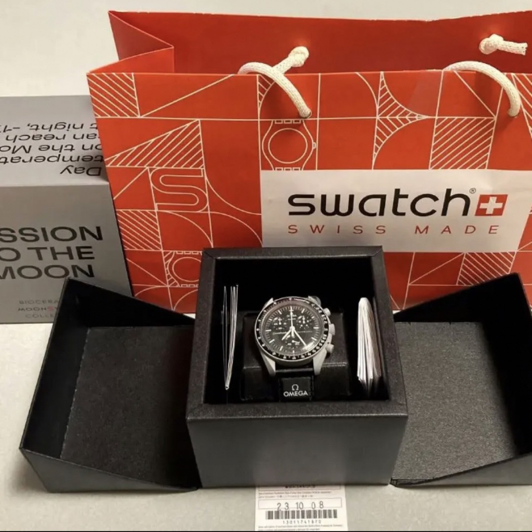 銀座正規店で購入❗️OMEGA X SWATCH   ミッショントゥーザムーン