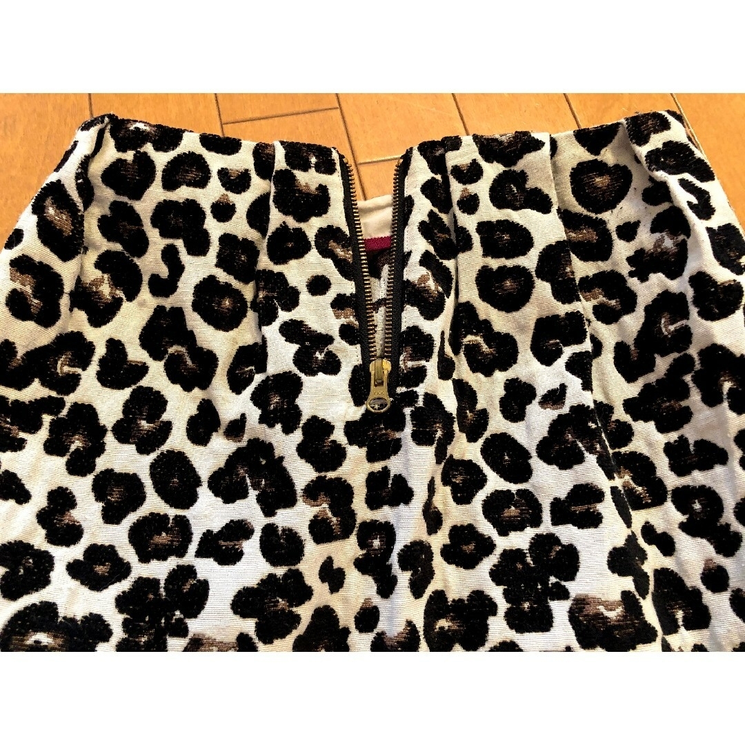 JAYRO(ジャイロ)のひょう柄コクーンスカート レディースのスカート(ミニスカート)の商品写真