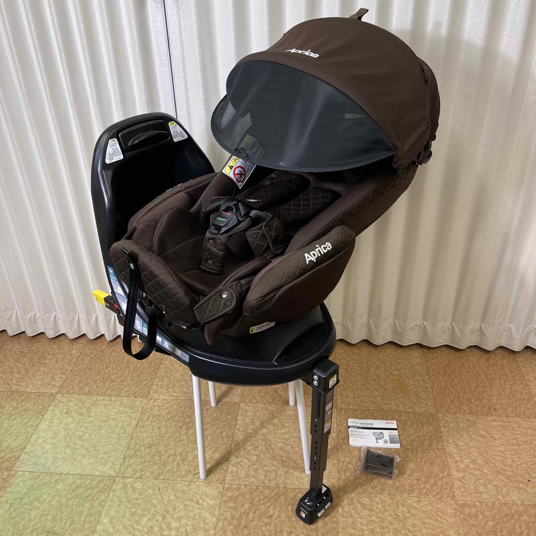 クリーニング済☆美品☆　新生児OK　アップリカ　フラディア　グロウ　ISOFIX