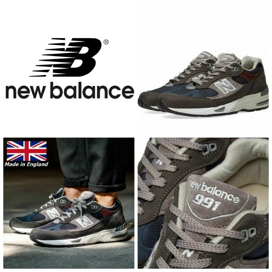 超美品/入手困難/30周年記念/NEW BALANCE M991 FDS25cm