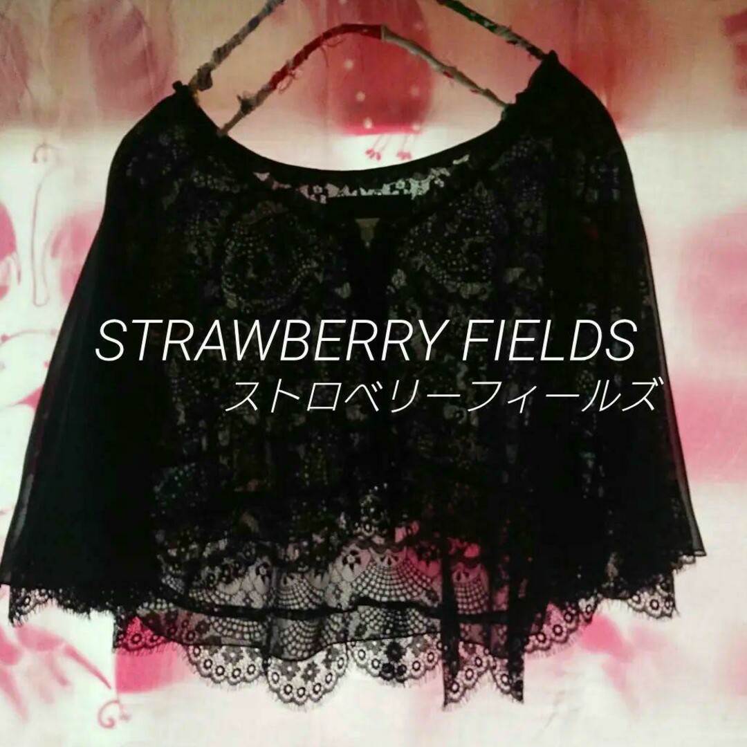 STRAWBERRY-FIELDS(ストロベリーフィールズ)のSTRAWBERRY FIELDS●ストロベリーフィールズ●ボレロ●レース レディースのトップス(ボレロ)の商品写真