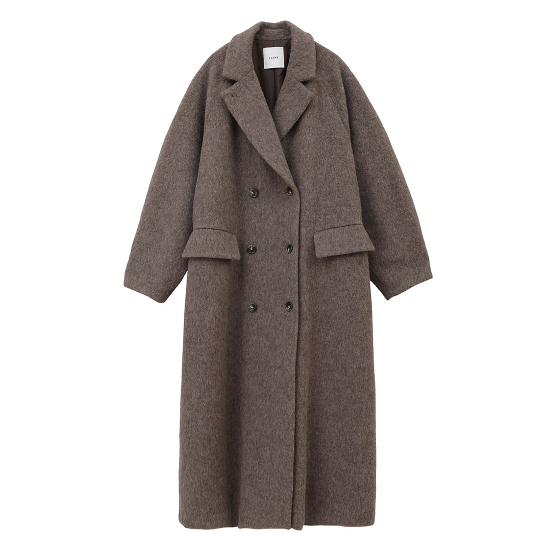 CLANE DOUBLE WOOL LONG COAT実物のお写真はいただけますか