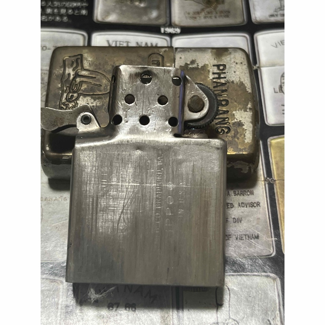 【ベトナムZIPPO】本物 1967年製ベトナムジッポー「ドッグ」PHAN