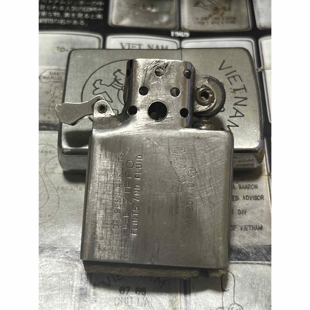 【ベトナムZIPPO】本物 1968年製ベトナムジッポー「ドッグ」BA RIA