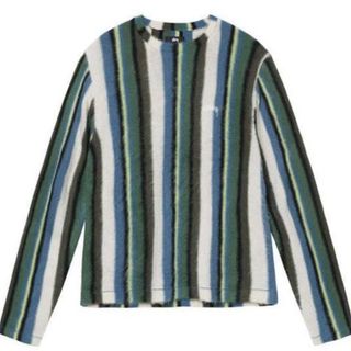 ステューシー(STUSSY)のSTUSSY VERTICAL STRIPED KNIT CREW ニット(ニット/セーター)