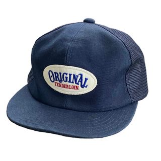 テンダーロイン(TENDERLOIN)のテンダーロイン T-TRUCKER CAP MESH キャップ ネイビー(キャップ)