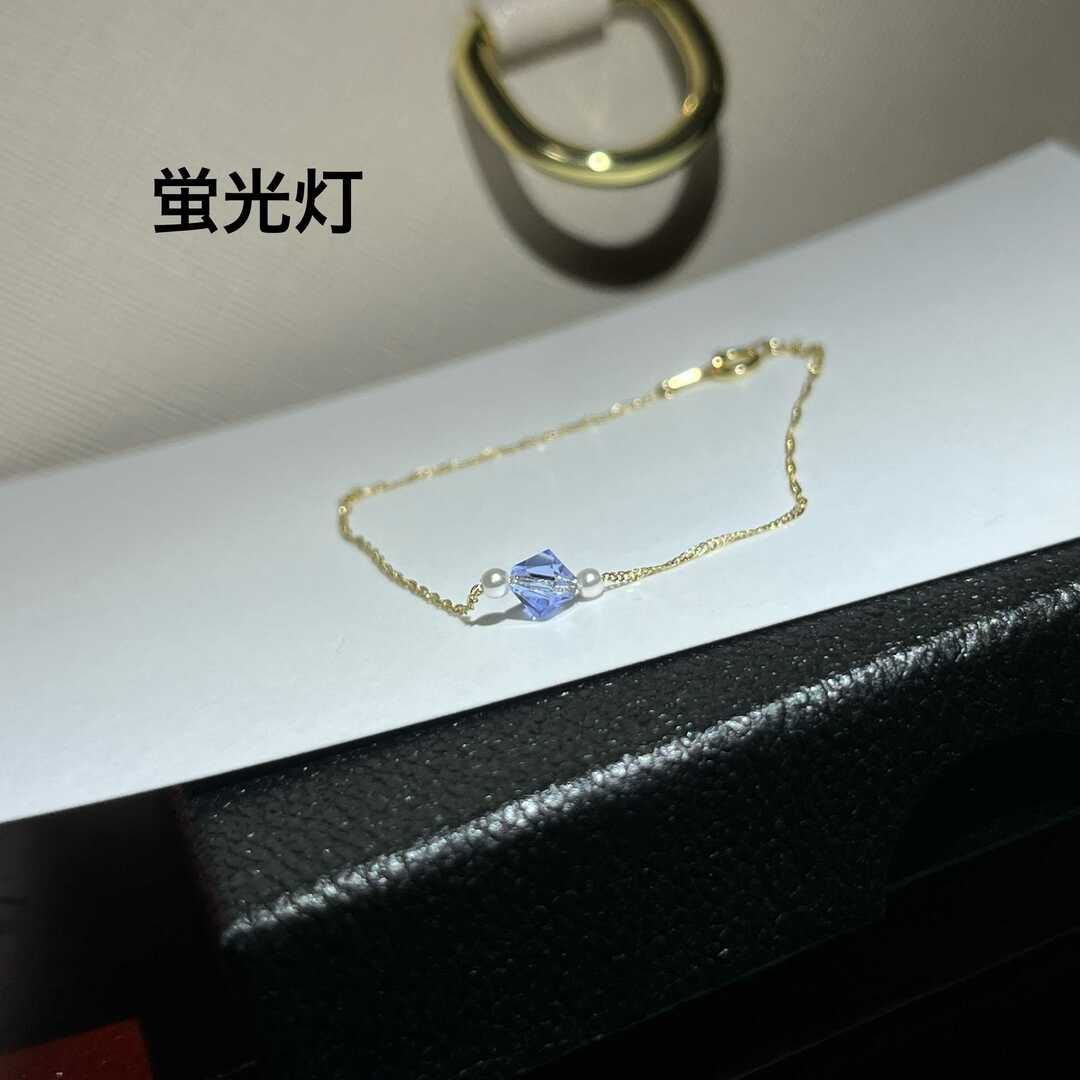 k18 アレキサンドライト ブレスレット