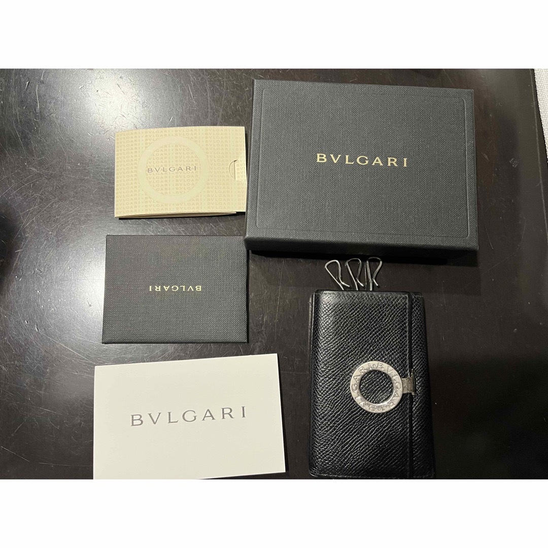 BVLGARI(ブルガリ)のブルガリ　キーケース　BVLGARI  付属品完備　正規店購入 メンズのファッション小物(キーケース)の商品写真