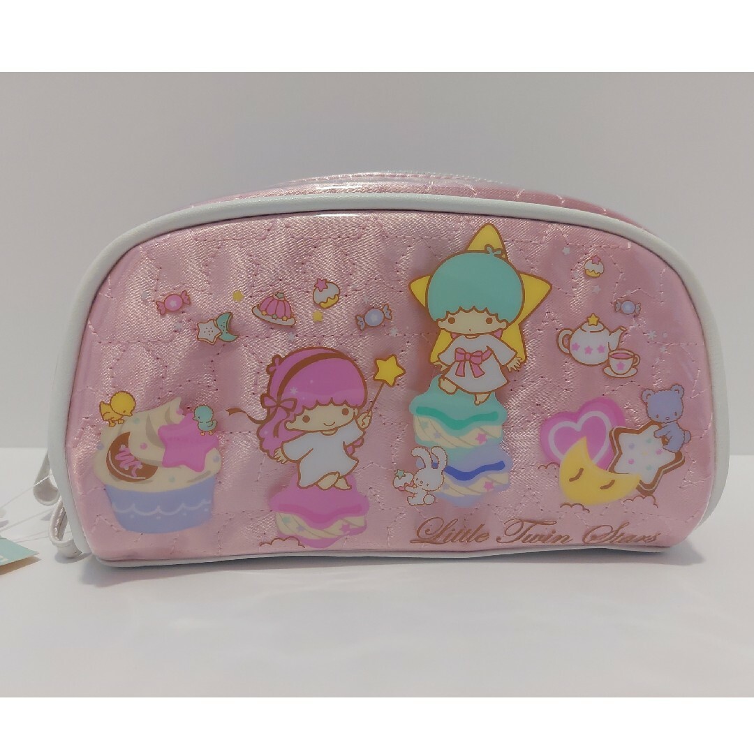 【新品】サンリオ　Sanrio　キキララ　ポーチ　化粧ポーチ　大 | フリマアプリ ラクマ