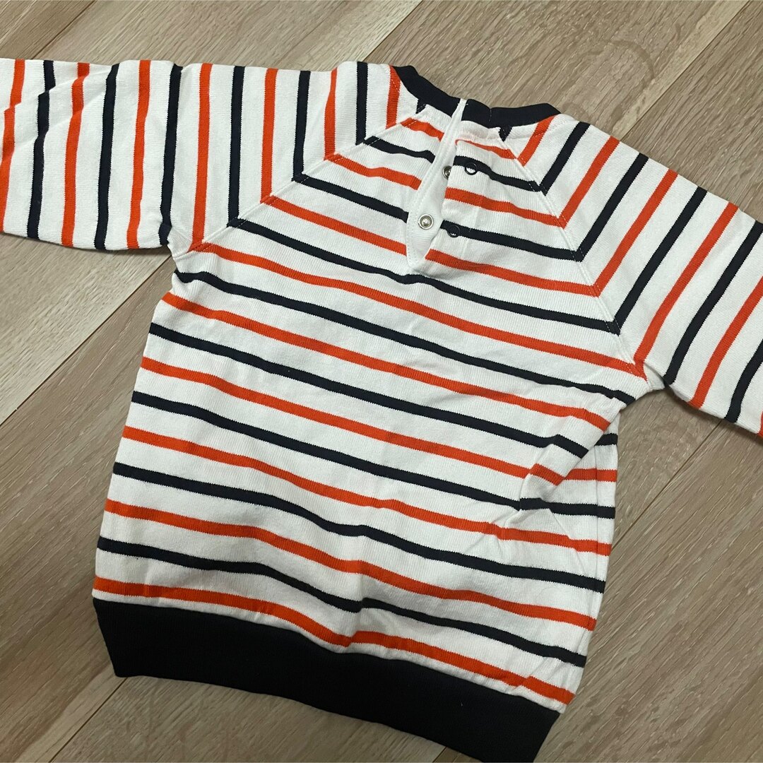 PETIT BATEAU(プチバトー)のプチバトー　綿ニット　24m/86cm pさん専用 キッズ/ベビー/マタニティのベビー服(~85cm)(ニット/セーター)の商品写真