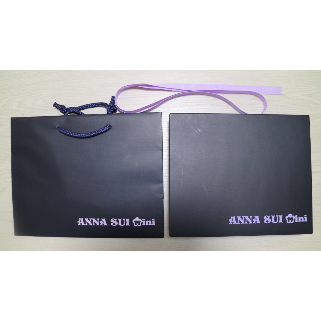 ANNA SUI mini(アナスイミニ)のANNA SUI mini アナスイミニ 紙袋 ショッパー 箱 レディースのバッグ(ショップ袋)の商品写真