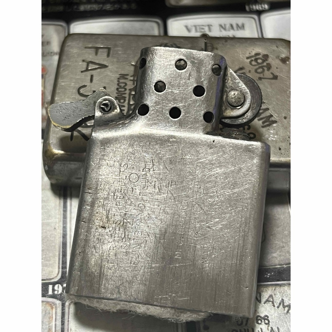 【ベトナムZIPPO】本物 1967年製ベトナムジッポー「戦車」ヴィンテージ