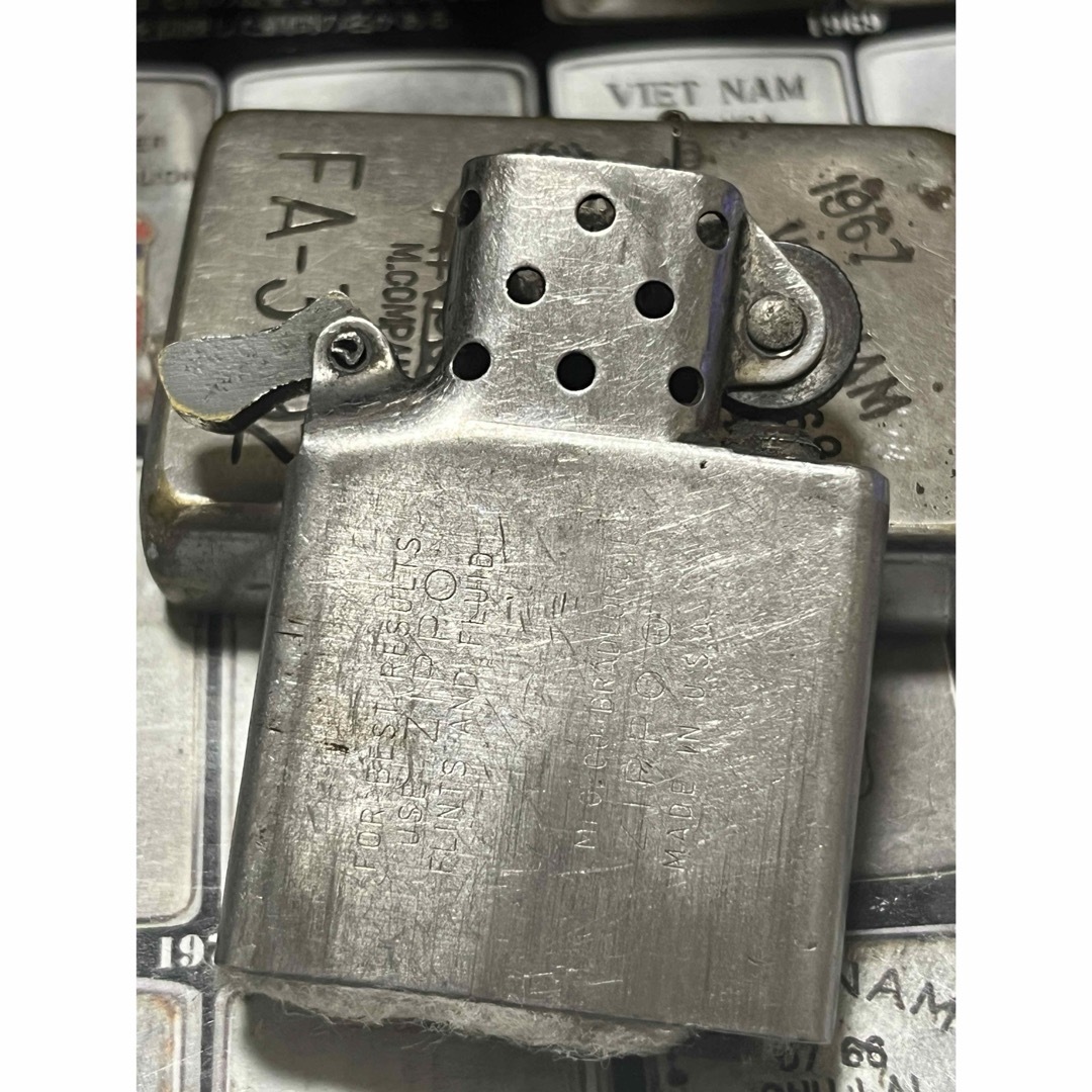 【ベトナムZIPPO】本物 1967年製ベトナムジッポー「ウッドストック」