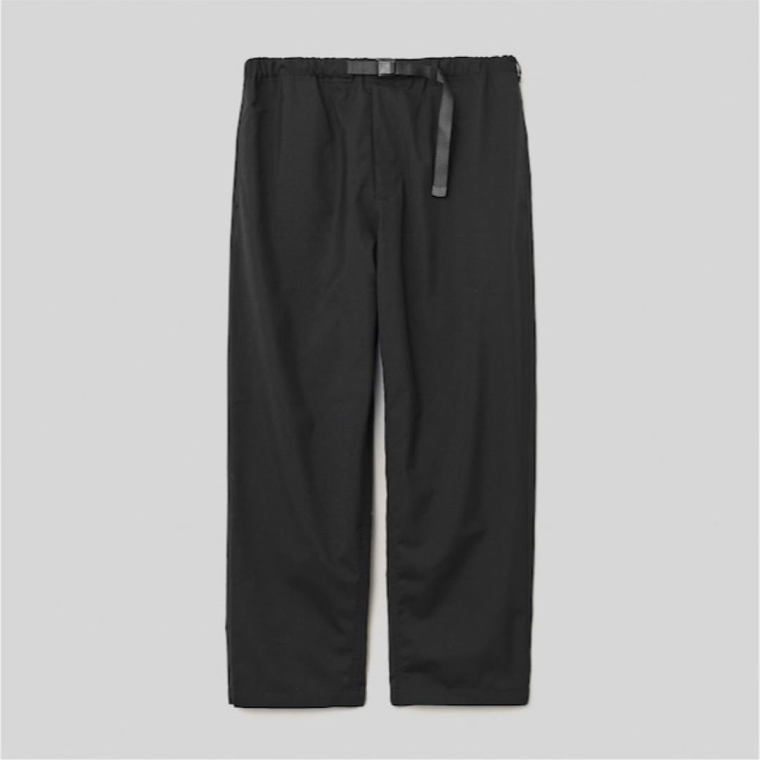 ennoy WOOL BLEND RIP STOP EASY PANTS