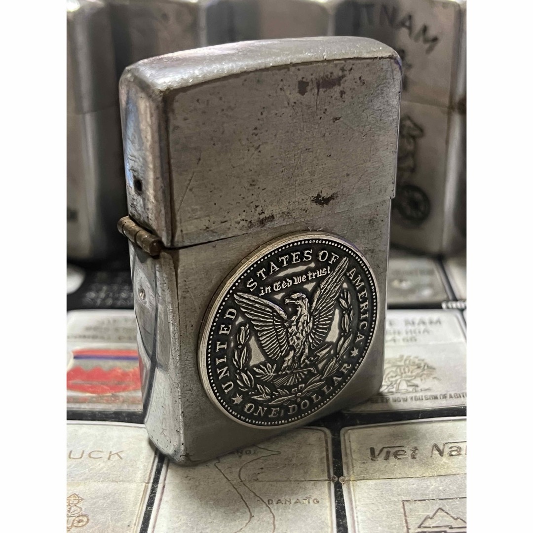 【ベトナムZIPPO】本物 1968年製ベトナムジッポー「開高健」ヴィンテージ