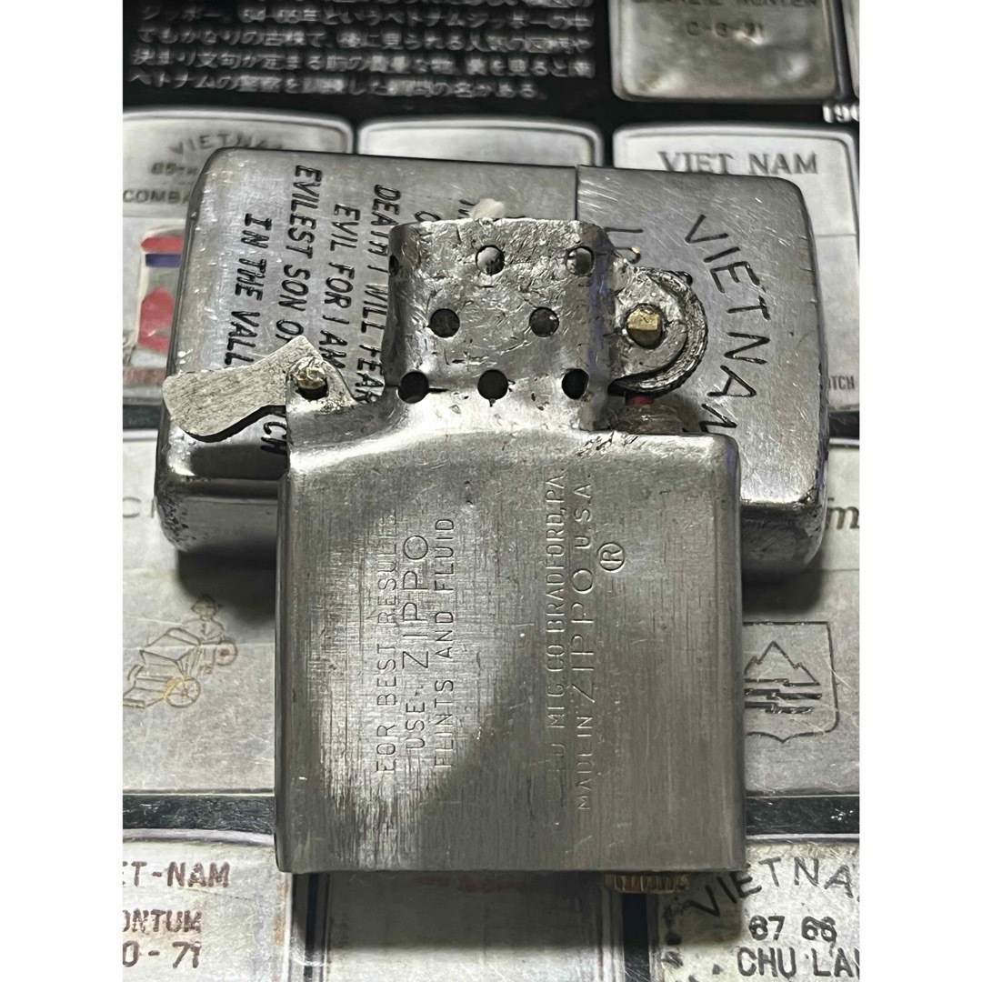 ベトナムZIPPO】本物 1968年製ベトナムジッポー「開高健