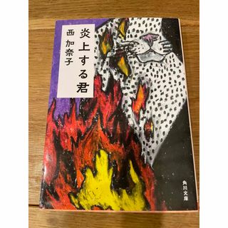 カドカワショテン(角川書店)の美品！送料込み⭐️炎上する君(文学/小説)