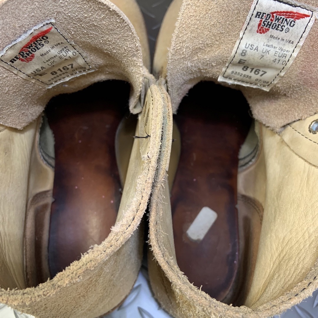 ☆REDWING 8167 廃盤モデル 2008年製 US8E (23I28)
