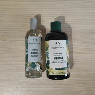 ザボディショップ(THE BODY SHOP)の【アシメ様専用】ボディショップ　モリンガセット（ボディミスト+シャワージェル）(バスグッズ)