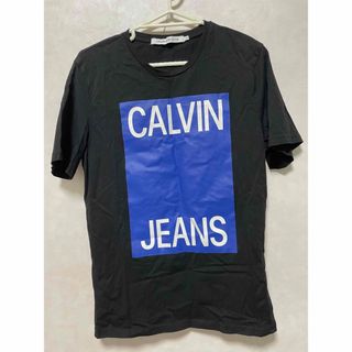 カルバンクライン(Calvin Klein)のカルバンクライン　Tシャツ　ブラック Mサイズ(Tシャツ/カットソー(半袖/袖なし))