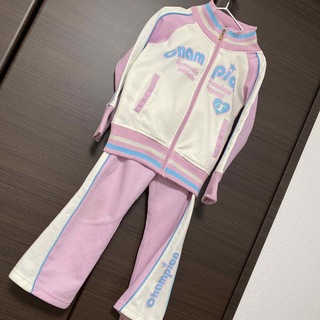 【OLDデザイン⭐︎希少カラー】ピンク チャンピオン トラックジャケット 日本製