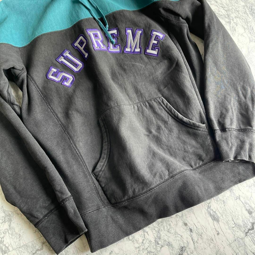 Supreme トップス プルオーバーパーカー モスグリーン YA5064