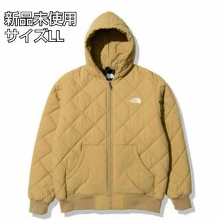 ノースフェイス(THE NORTH FACE) ダウンジャケット(メンズ)（ベージュ