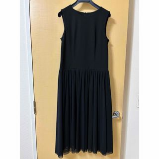 M-premier - 【大幅値下げ】M-PREMIER COUTURE フレアワンピース 黒の