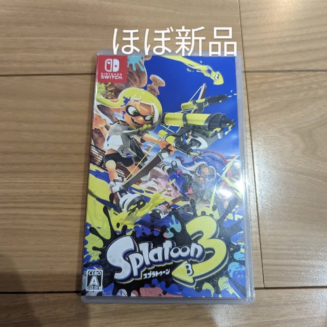 ほぼ新品  スプラトゥーン3 Switch