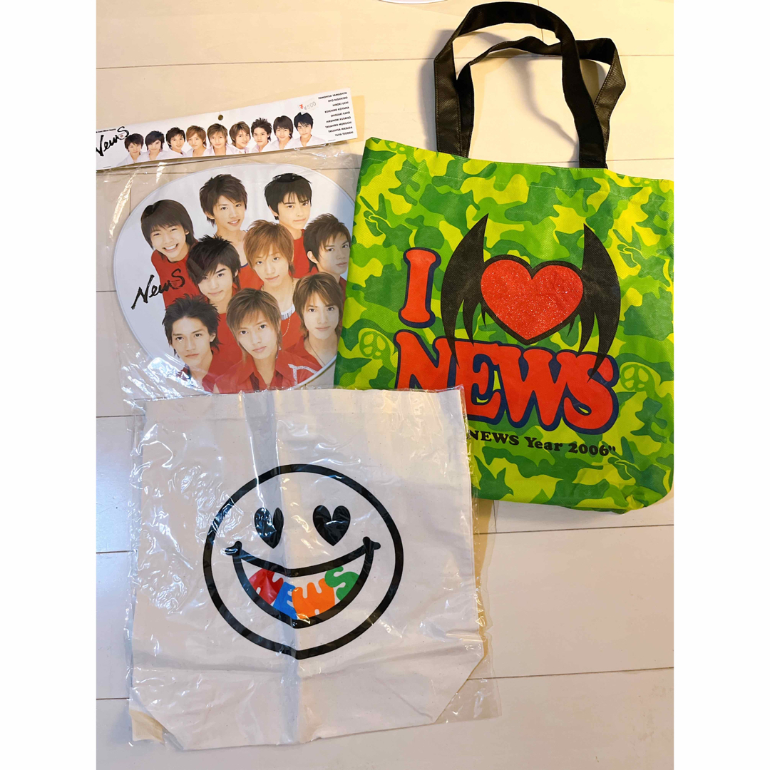 NEWS うちわ バッグ 3点セット | フリマアプリ ラクマ