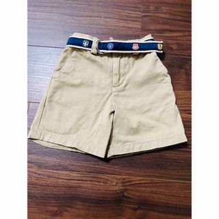 ポロラルフローレン(POLO RALPH LAUREN)の【未使用】POLO RALPH LAUREN ベルト付ショートパンツ キッズ(パンツ/スパッツ)